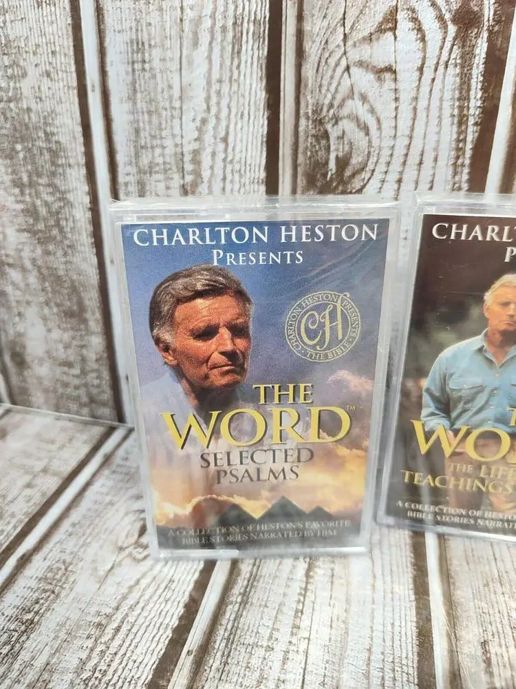 Charlton Heston presents The Word Selected Psalms The story of King David set 3 - Picture 2 of 9